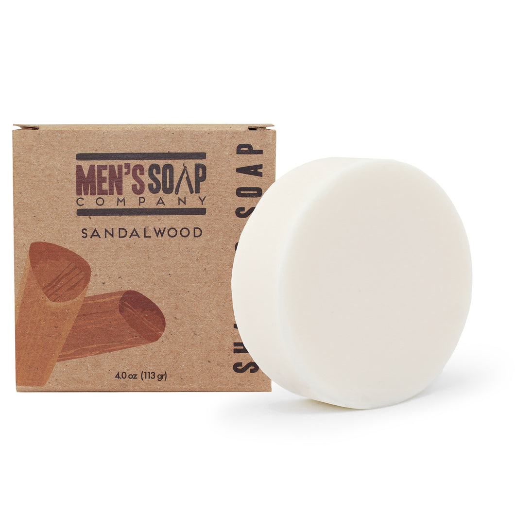 Sandalwood Shaving Soap Refill Puck, 4.0 oz